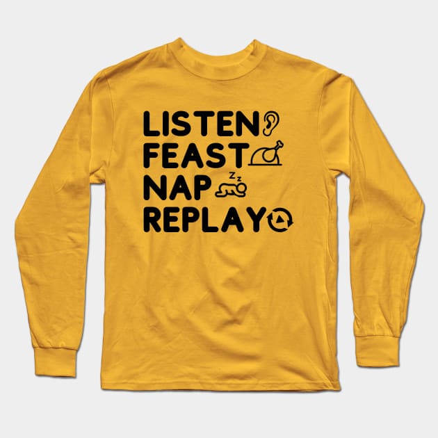 Feast Long Sleeve T-Shirt by NomiCrafts